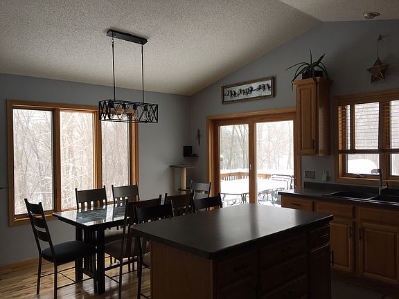 Dining room opens to deck
