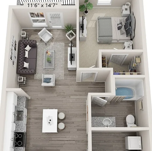 The Clarke at Kendall Town Apartments — Photo 35