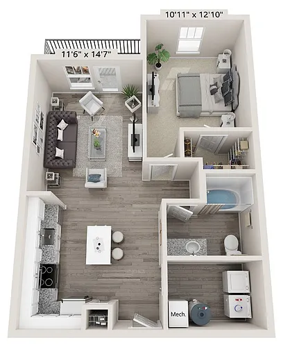 Floor plan A1