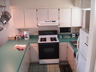kitchen with new stove