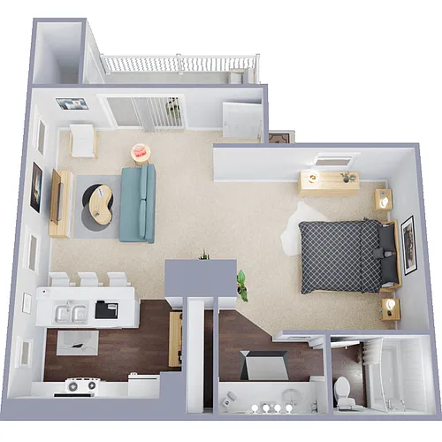 Floor plan Plan D