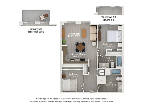 Floor plan B11