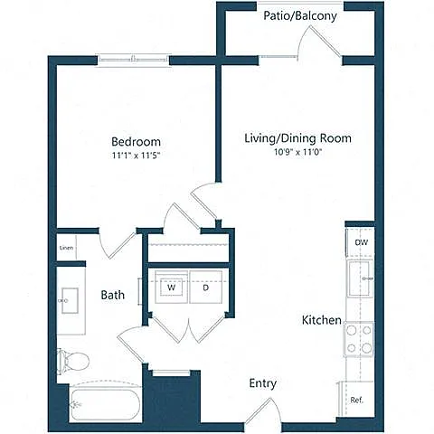 Floor plan A1