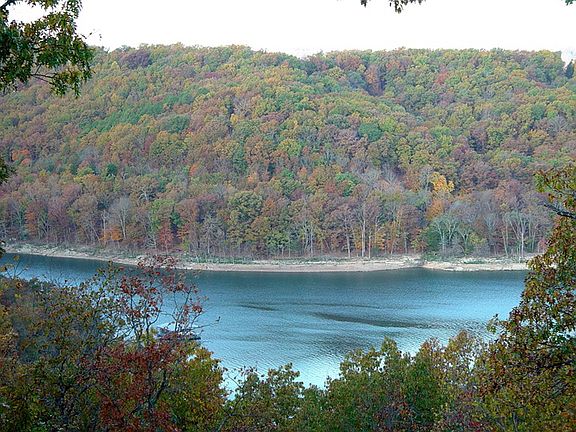 Fall view from upper deck