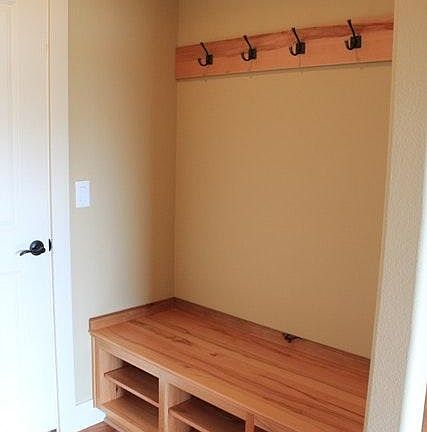 Coat Rack and Shoe Storage Bench