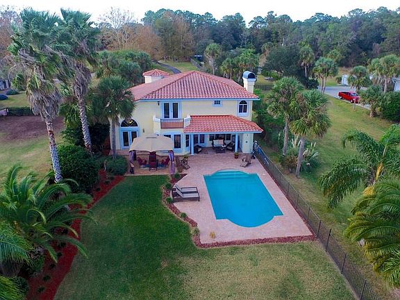 sparkling inground pool too!