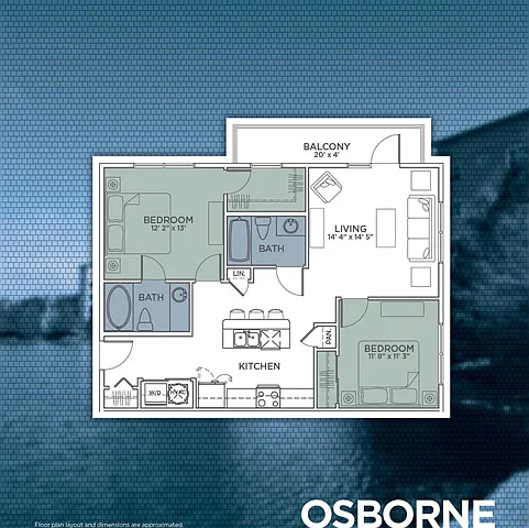 Floor plan Osborne