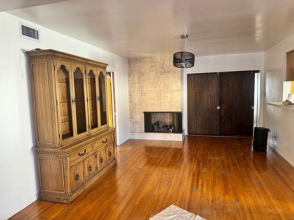 Dining Room with fireplace