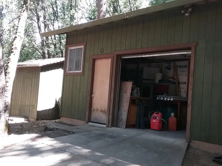 Garage side entrance