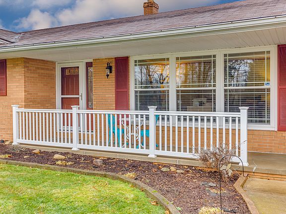Welcoming front porch