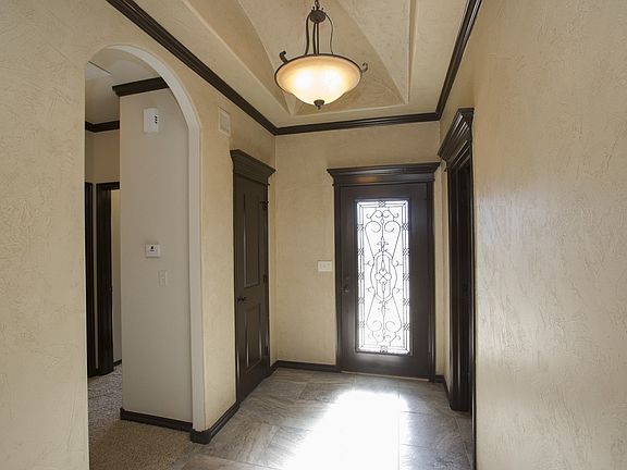 Eye-catching decorative front door