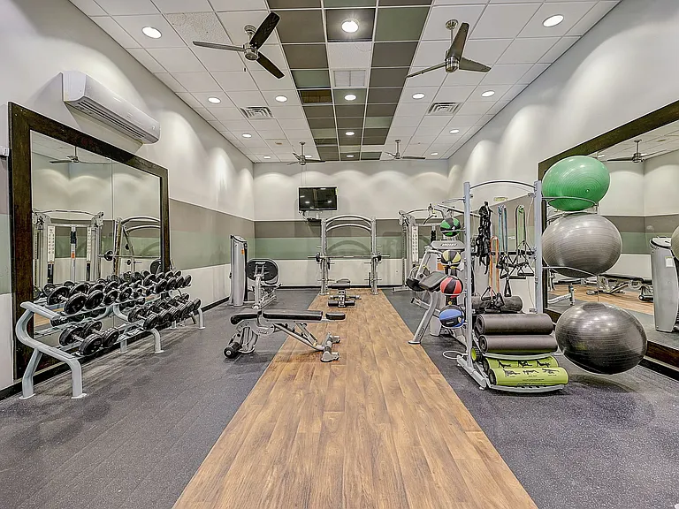 Fitness Center with Free Weights
