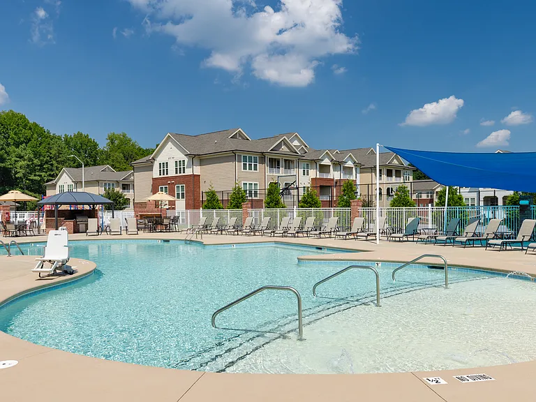 Cool off with a refreshing swim steps from home.