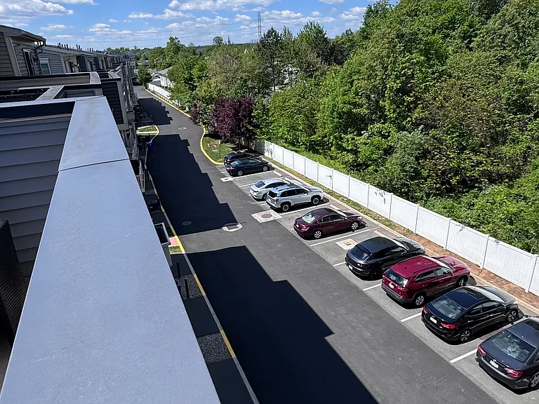 View from 4th floor balcony