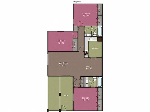 Floor plan Magnolia