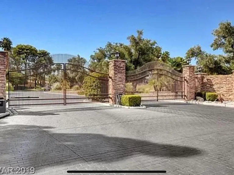 Gates/entrance to the LVCC