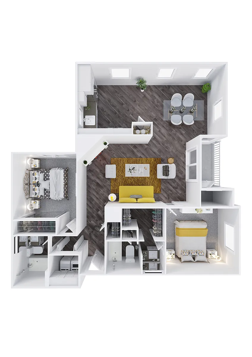 Floor plan 2DF