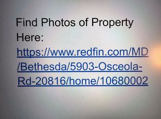 5903 Osceola Rd, Bethesda, MD 20816