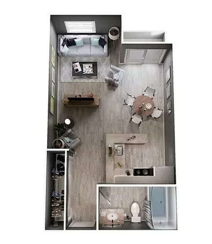 Floor plan Executive Studio