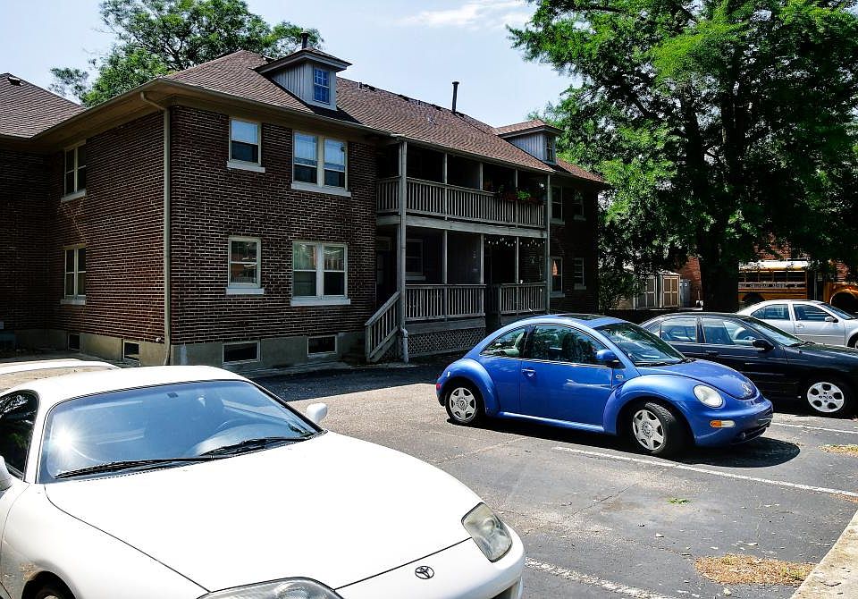 Parking is located behind the building. There is also street parking on Ray Ave.