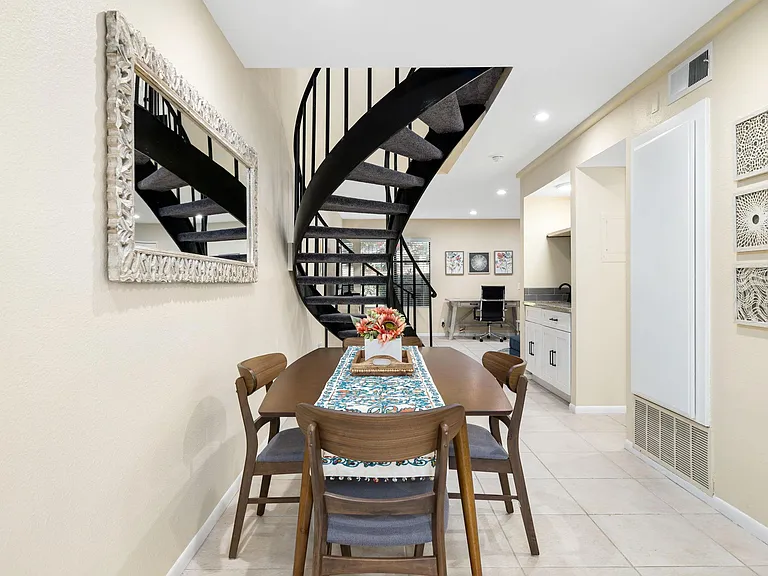 Dining area.