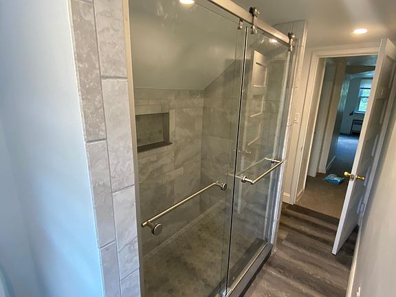 New shower in new bathroom