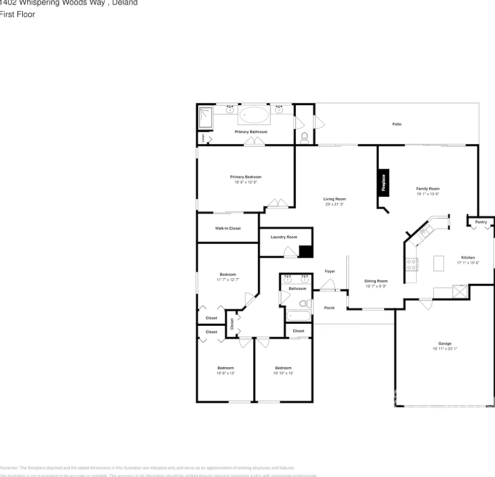 1402 Whispering Woods Way Deland, FL 32724 — Photo 2