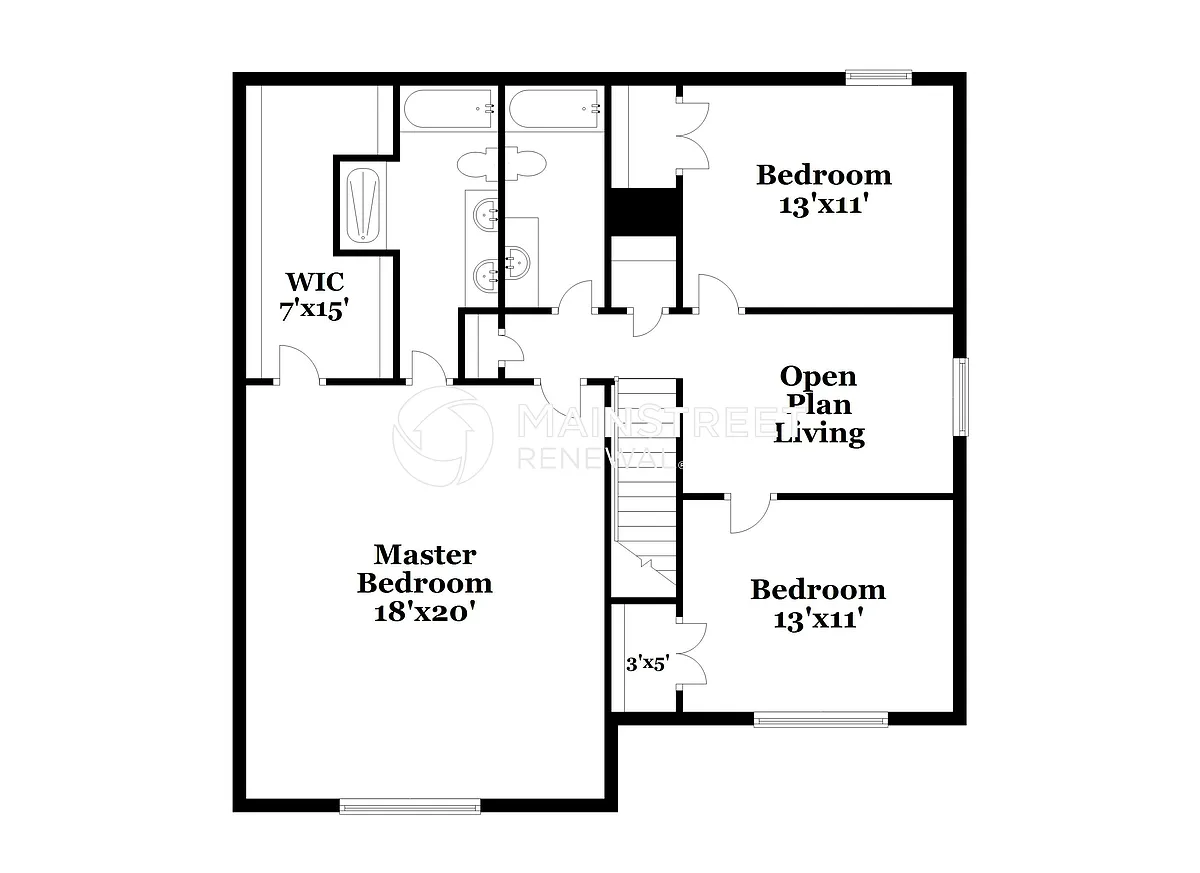 Floor Plan - 1013 Lavender Cir