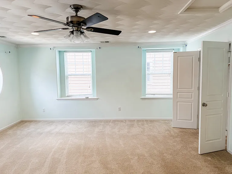 Fourth bedroom/finished room over garage.