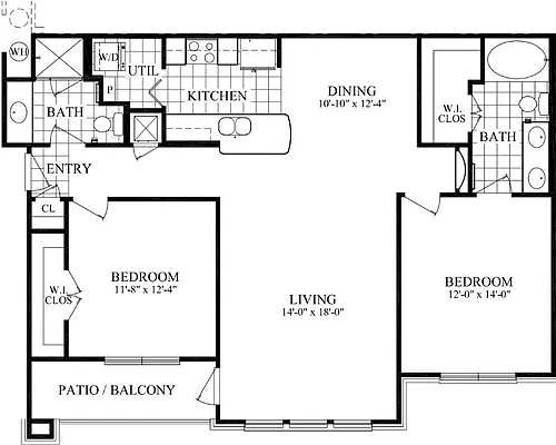 Floor plan B1 - A