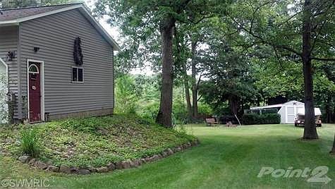 South side of home/side yard