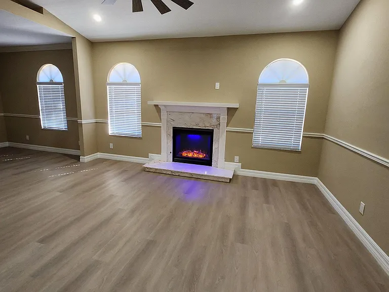 Great Room / Electric Fireplace