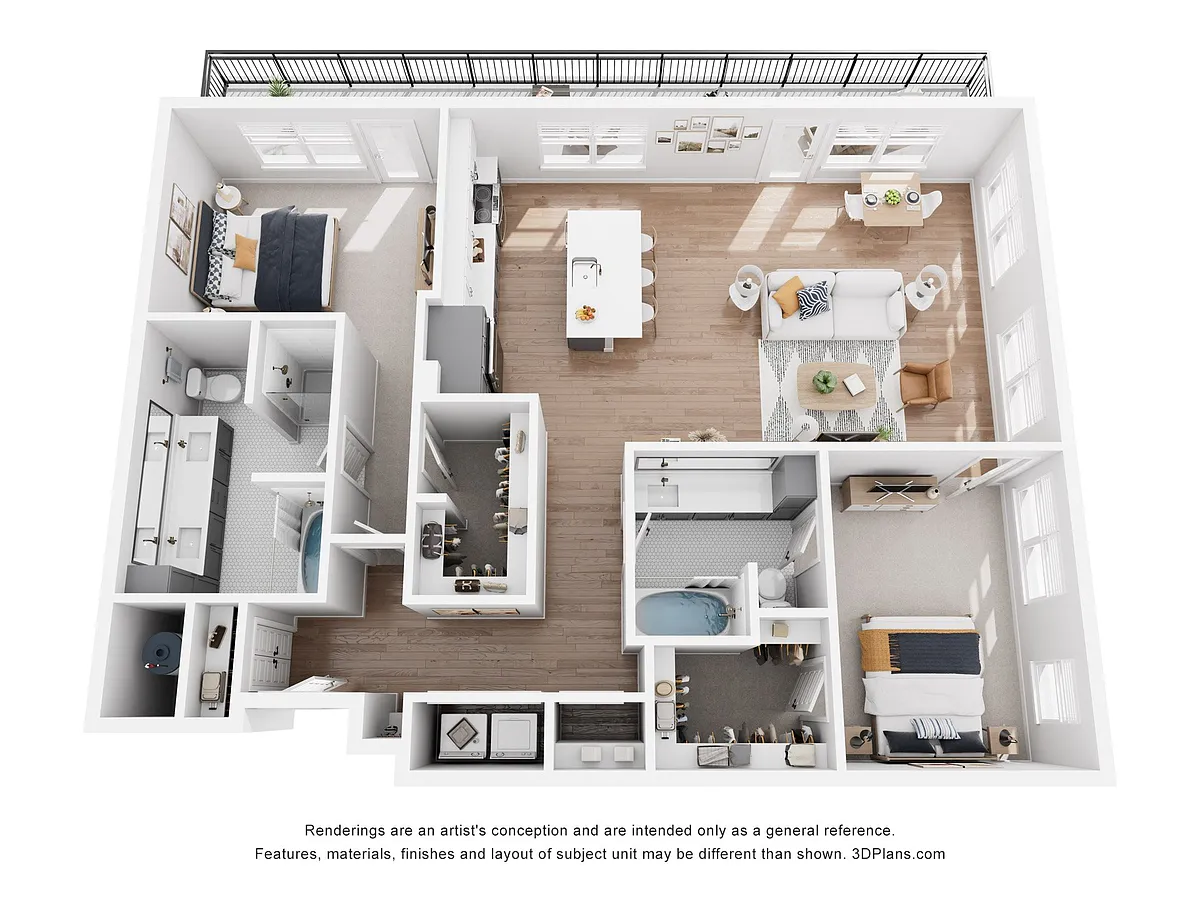 Floor plan B8