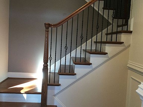 Stairs leading upstairs 