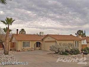 View of the home from the street