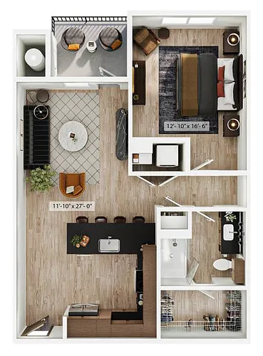 Floor plan Charlie