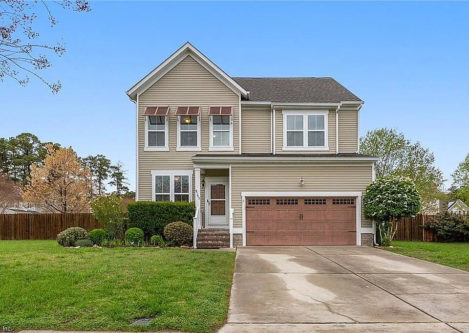 2 Car Garage w/ Overhead storage and kayak/bike lifts. Large Driveway.