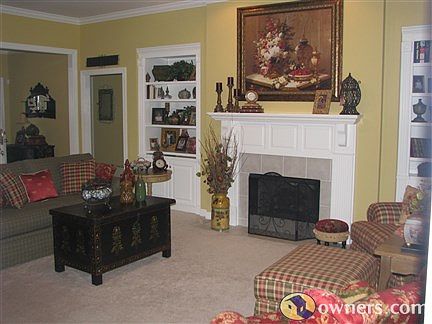 Reverse angle of living room