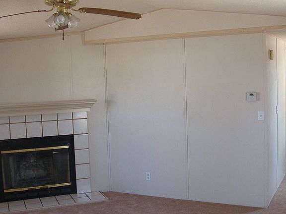 Living room fireplace