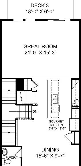Second Floor floor plan