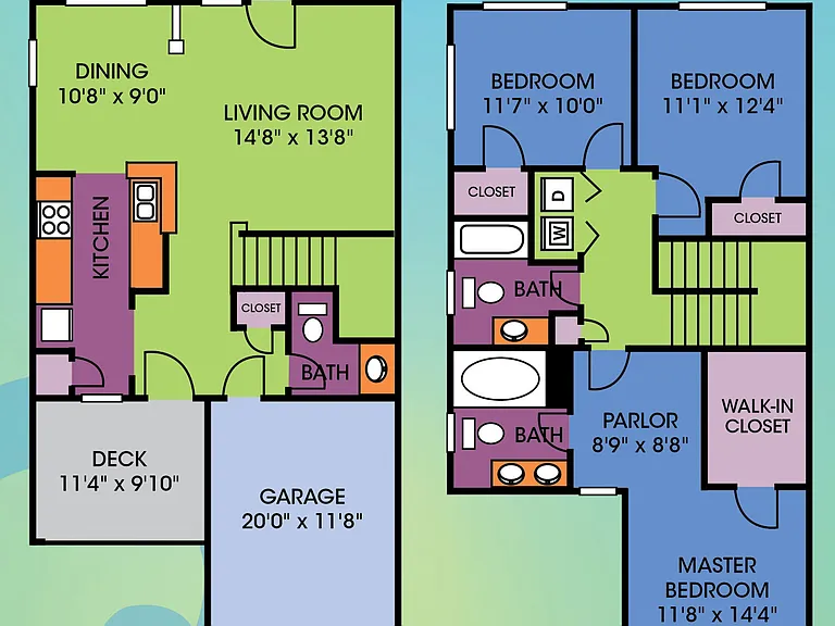 Wakefield Glen - C1 - 2.5 Beds - 2.5 Baths - 1541 Sq. ft.