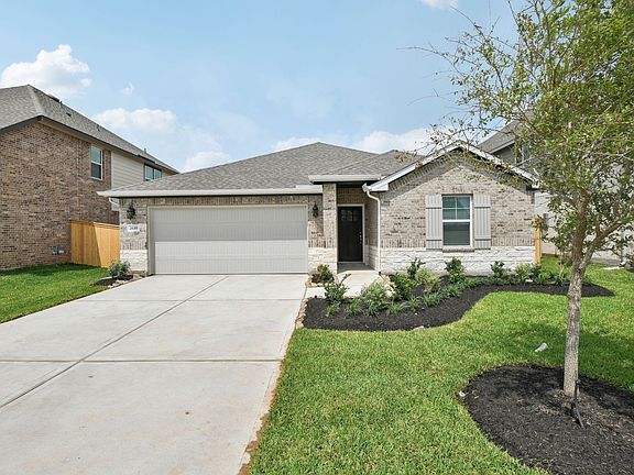 The Preston floorplan in Kingdom Heights of Rosenberg, TX.