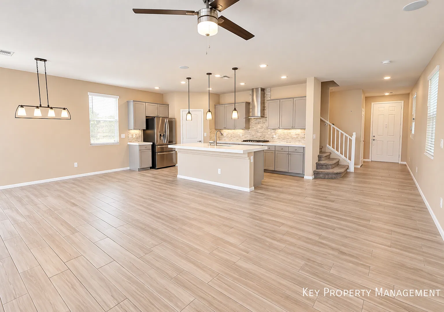 Modern 2-Bedroom Home with Loft, Custom Closet & Private Fire Pit Oasis — Photo 4