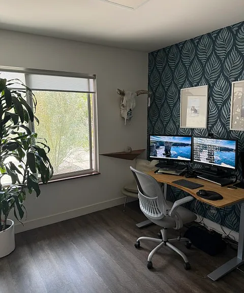 bedroom #1/office