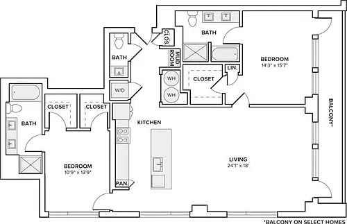 Floor plan Tower - B11