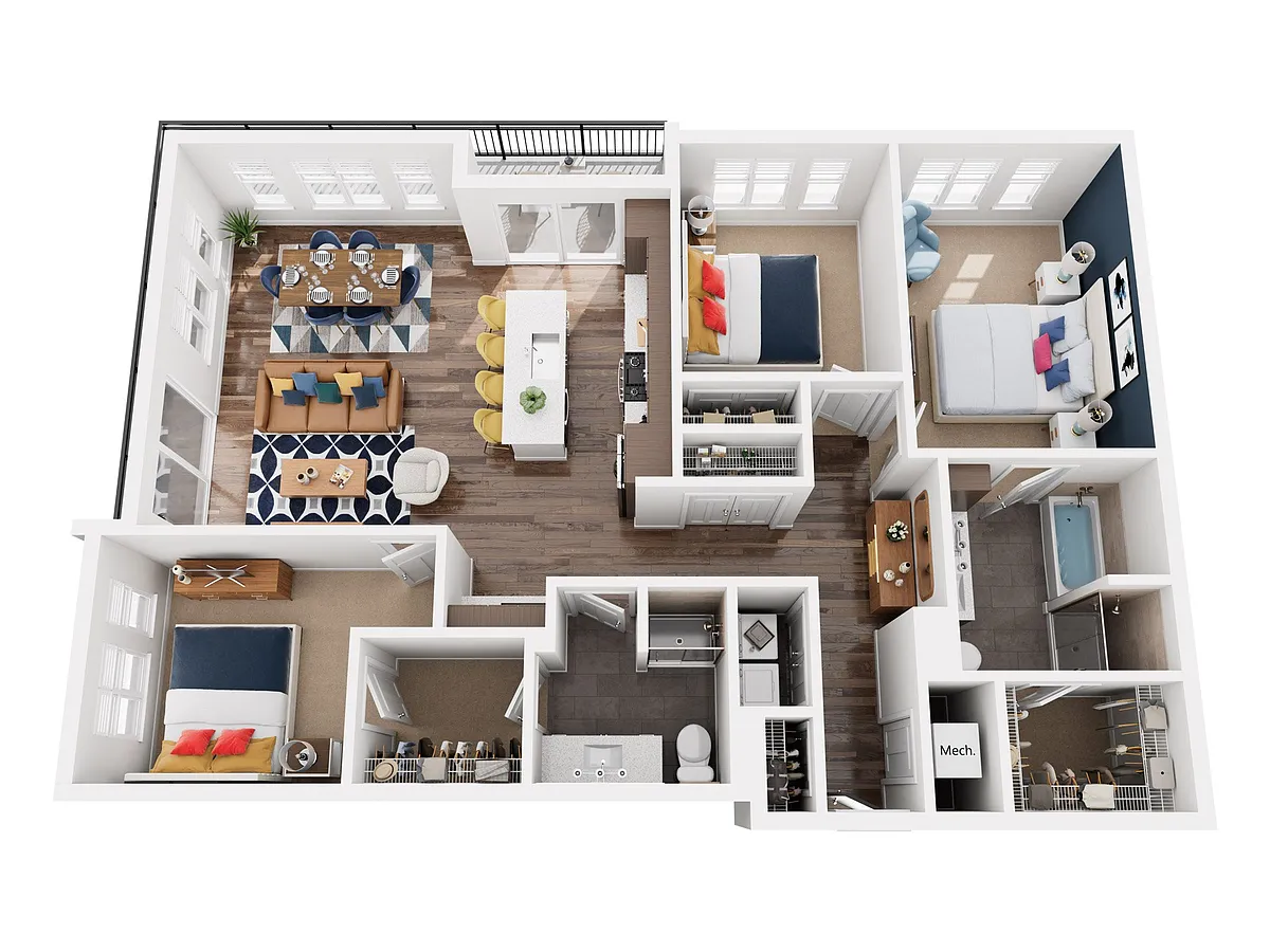 Floor plan C1