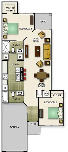 Floor plan Palmetto