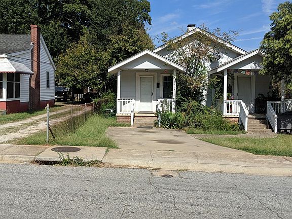 Left Unit looking from Street with Concrete Driveway