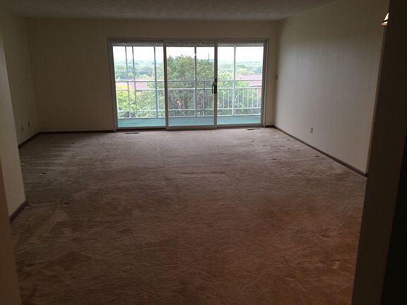 living room with large sliding glass doors