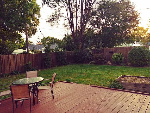 Privacy fenced-in Backyard